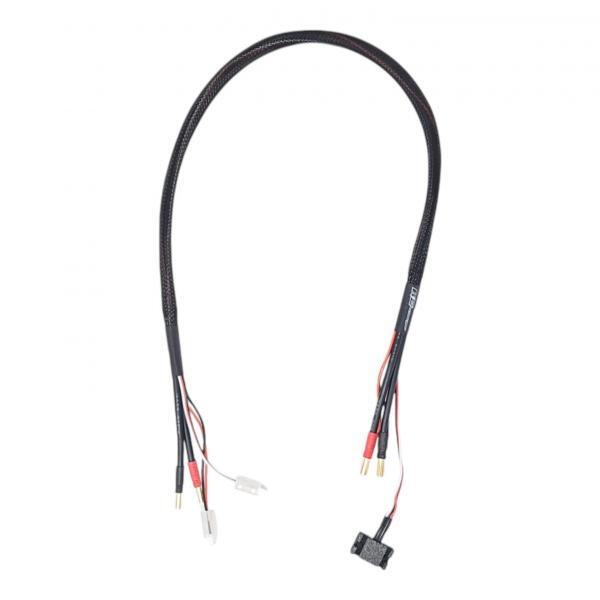 1S 40A Charge Cable by RC Discharger (4mm & 5mm) with Temperature Sensor